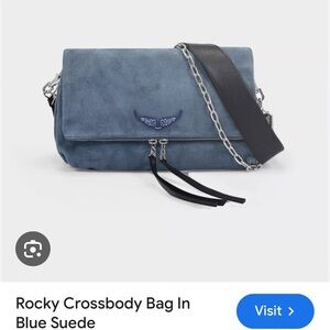 Zadig & Voltaire Rocky Suede Crossbody Bag